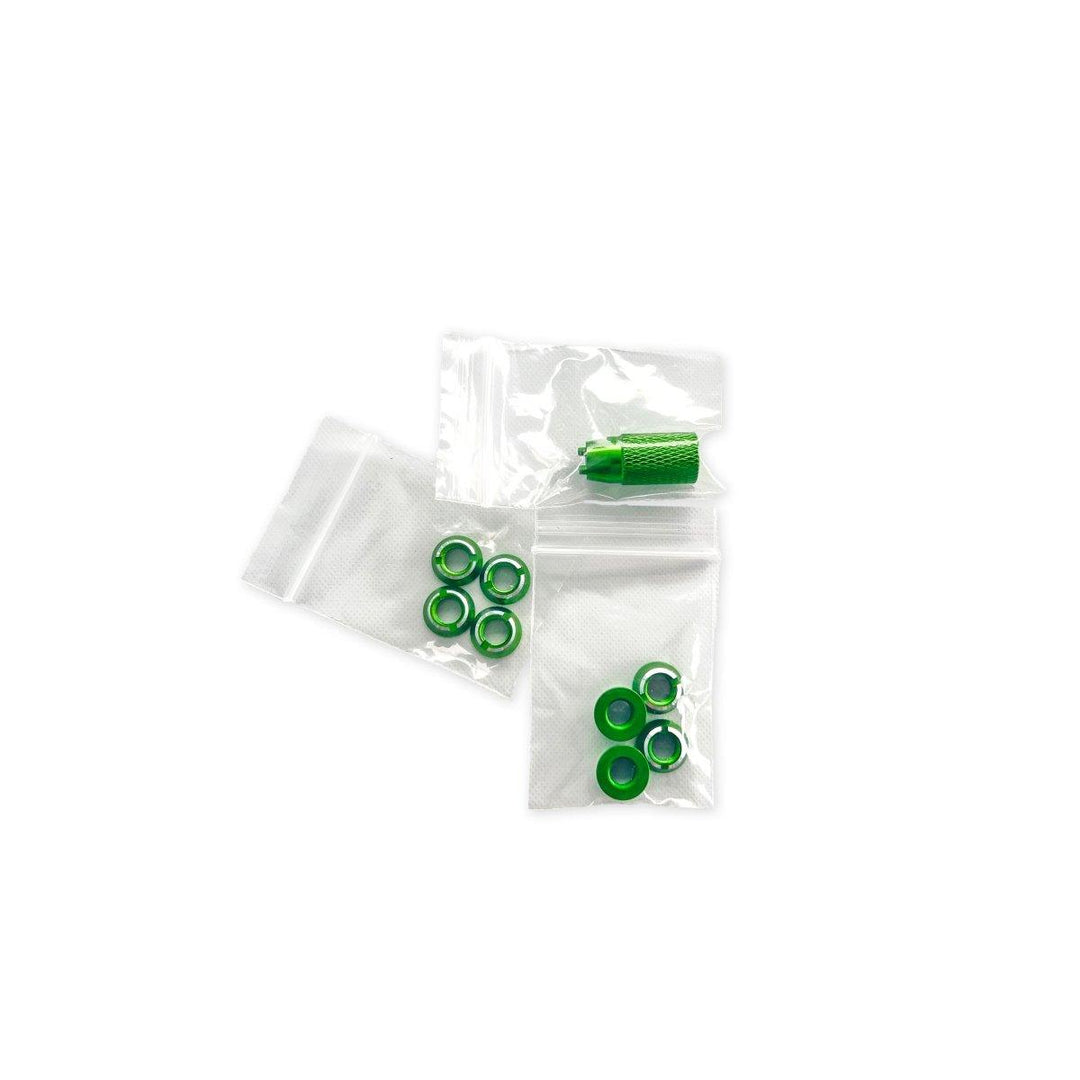 WREKD Anodized Aluminum Radio Switch Nuts (8 pcs) - Choose Color at WREKD Co.
