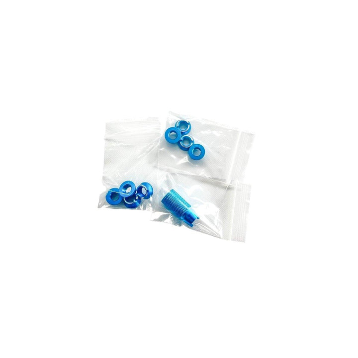 WREKD Anodized Aluminum Radio Switch Nuts (8 pcs) - Choose Color at WREKD Co.