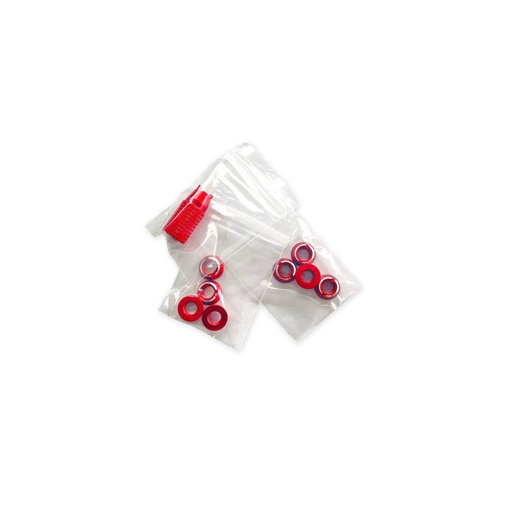 WREKD Anodized Aluminum Radio Switch Nuts (8 pcs) - Choose Color at WREKD Co.