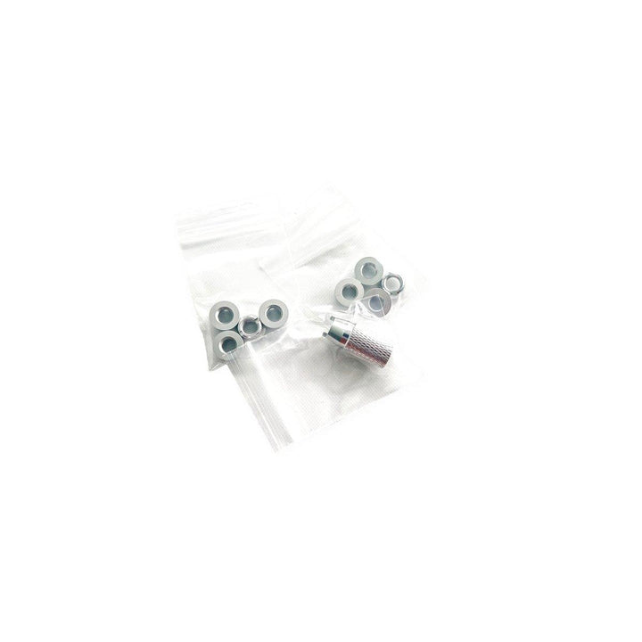 WREKD Anodized Aluminum Radio Switch Nuts (8 pcs) - Choose Color at WREKD Co.