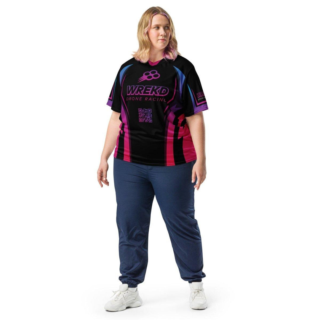 WREKD Drone Racing Community Jersey - Hotness Pink at WREKD Co.