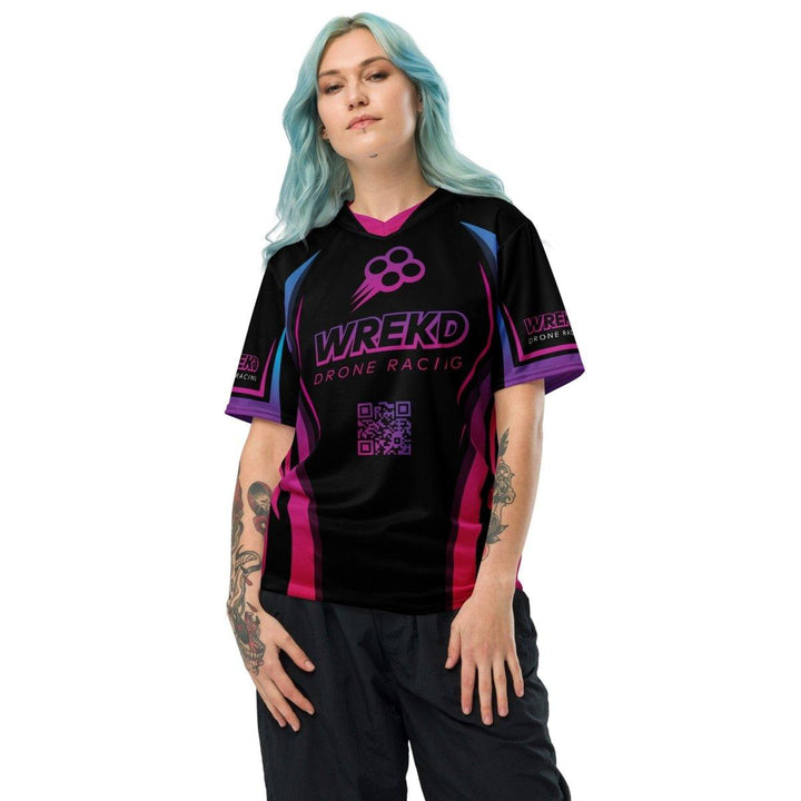 WREKD Drone Racing Community Jersey - Hotness Pink at WREKD Co.