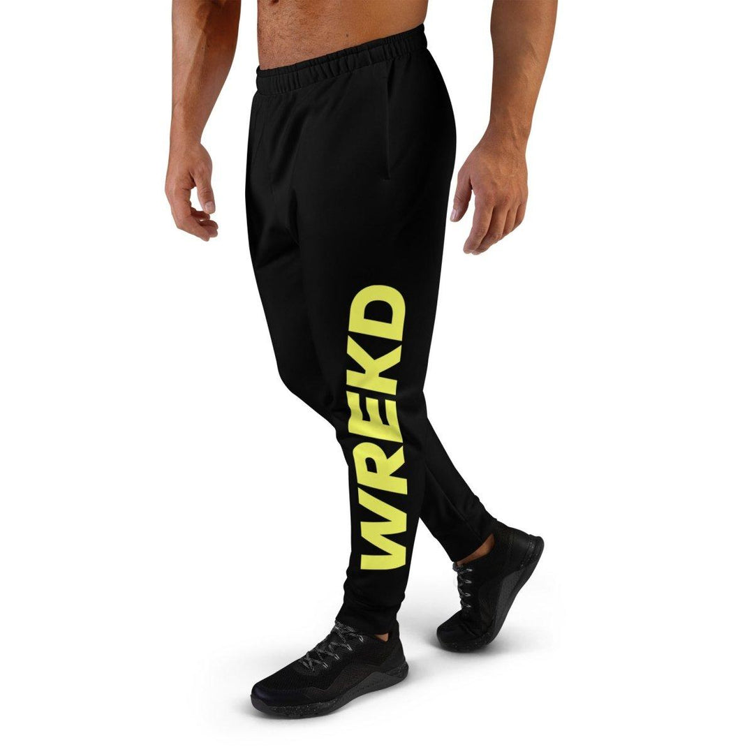 WREKD Drone Racing Men's Joggers - Black at WREKD Co.