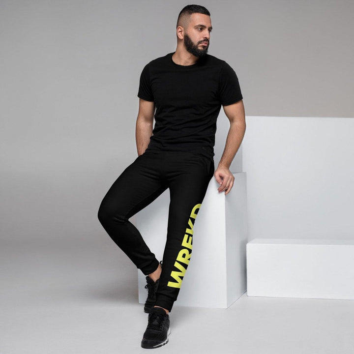 WREKD Drone Racing Men's Joggers - Black at WREKD Co.