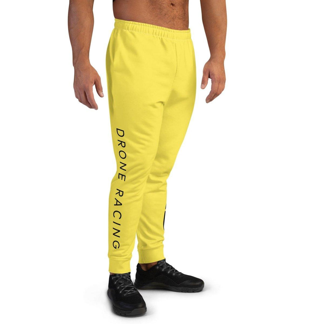 WREKD Drone Racing Men's Joggers - Yellow at WREKD Co.