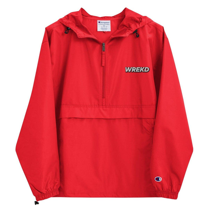 WREKD Embroidered Champion Packable Jacket at WREKD Co.