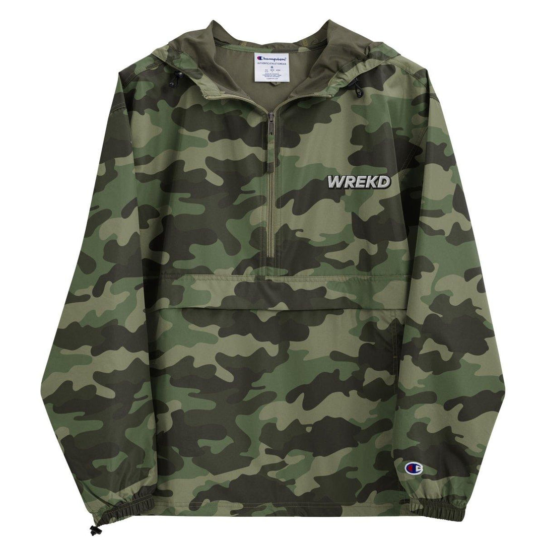 WREKD Embroidered Champion Packable Jacket at WREKD Co.