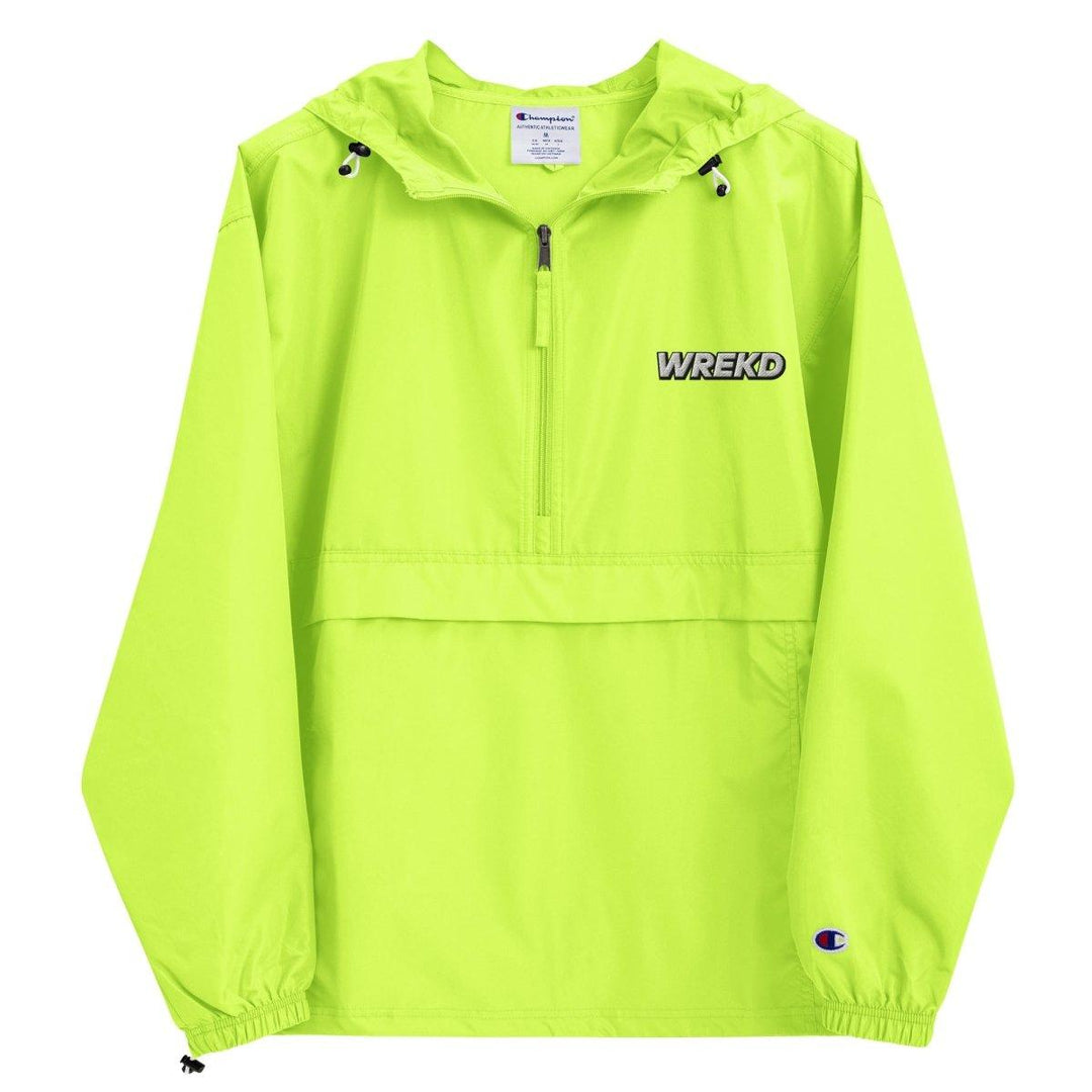 WREKD Embroidered Champion Packable Jacket at WREKD Co.