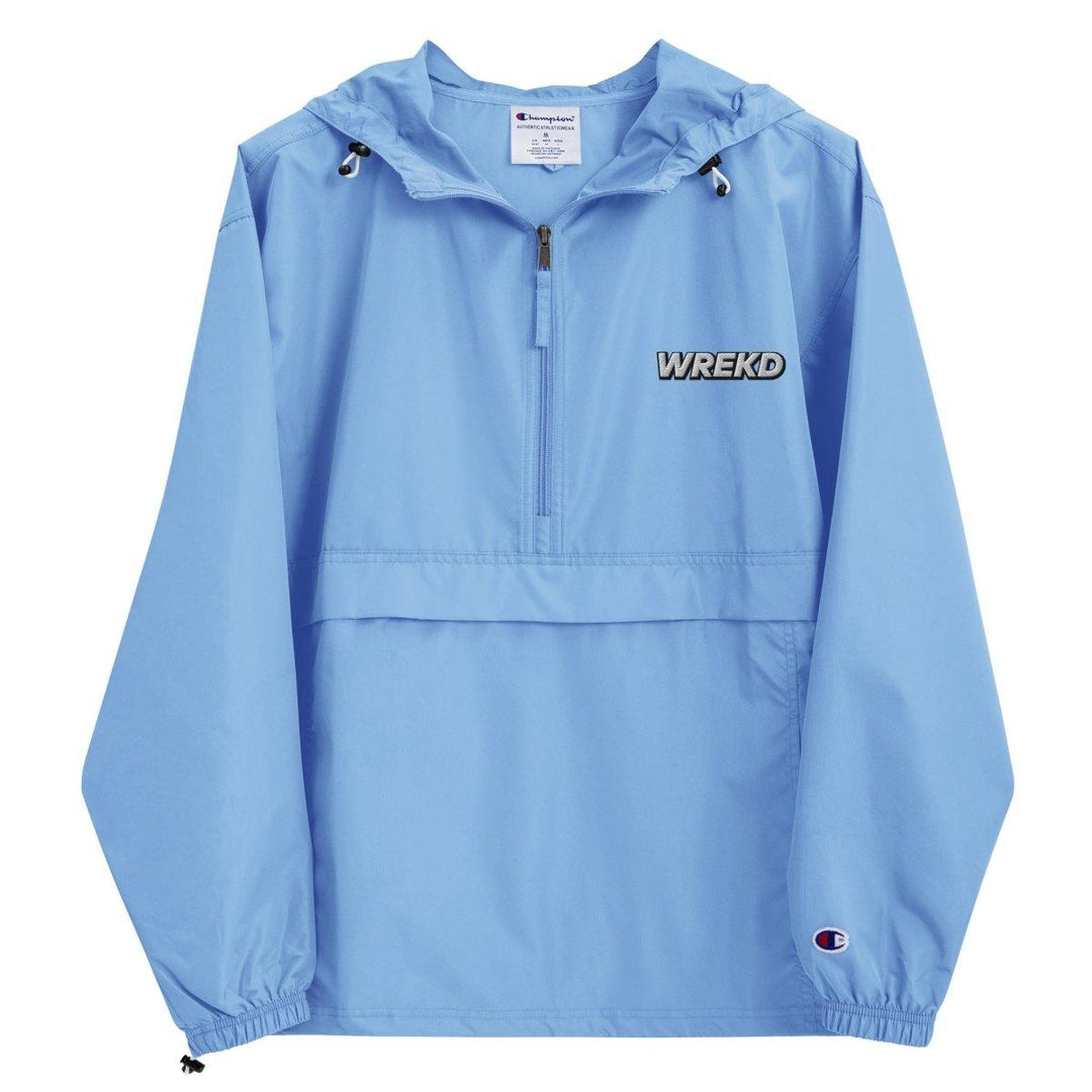 WREKD Embroidered Champion Packable Jacket at WREKD Co.