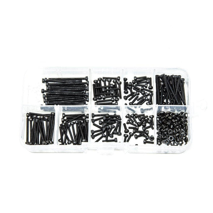 WREKD M2 Black Steel 280 Piece Nut & Bolt Kit at WREKD Co.