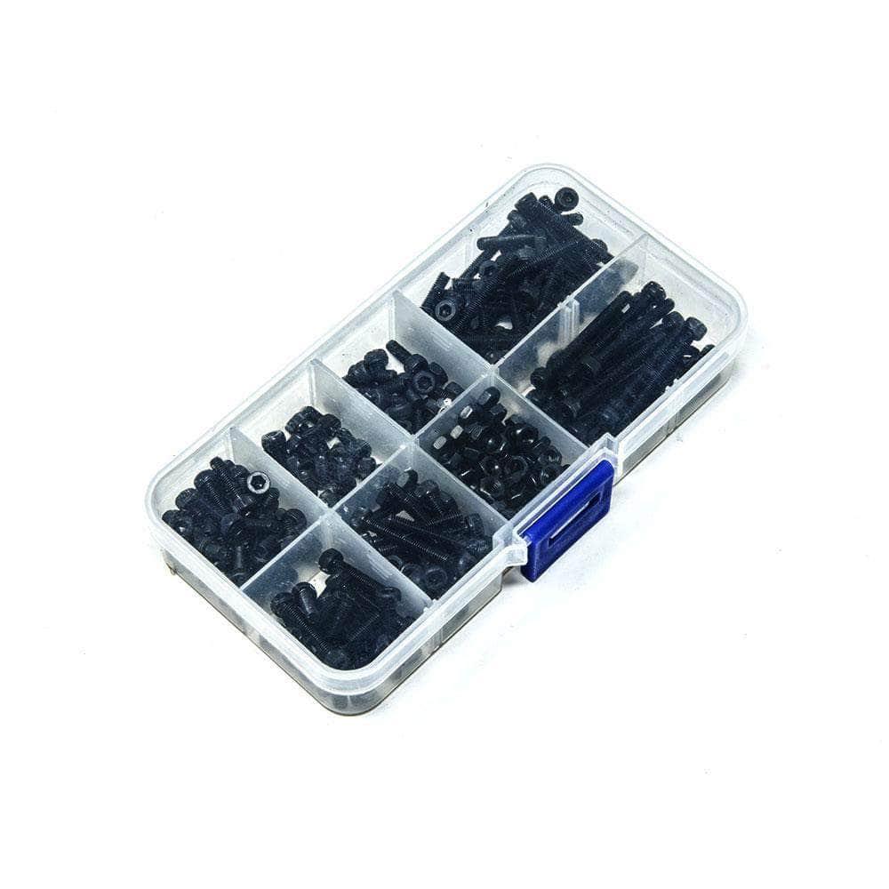 WREKD M3 Black Steel 280 Piece Nut & Bolt Kit at WREKD Co.