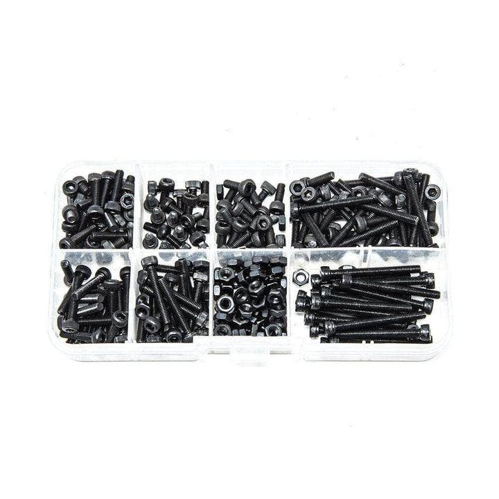 WREKD M3 Black Steel 280 Piece Nut & Bolt Kit at WREKD Co.