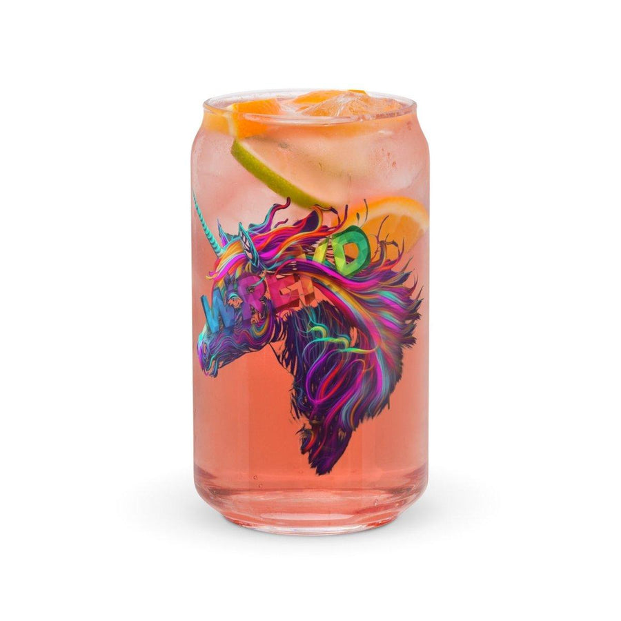 WREKD Unicorn Can-shaped glass at WREKD Co.
