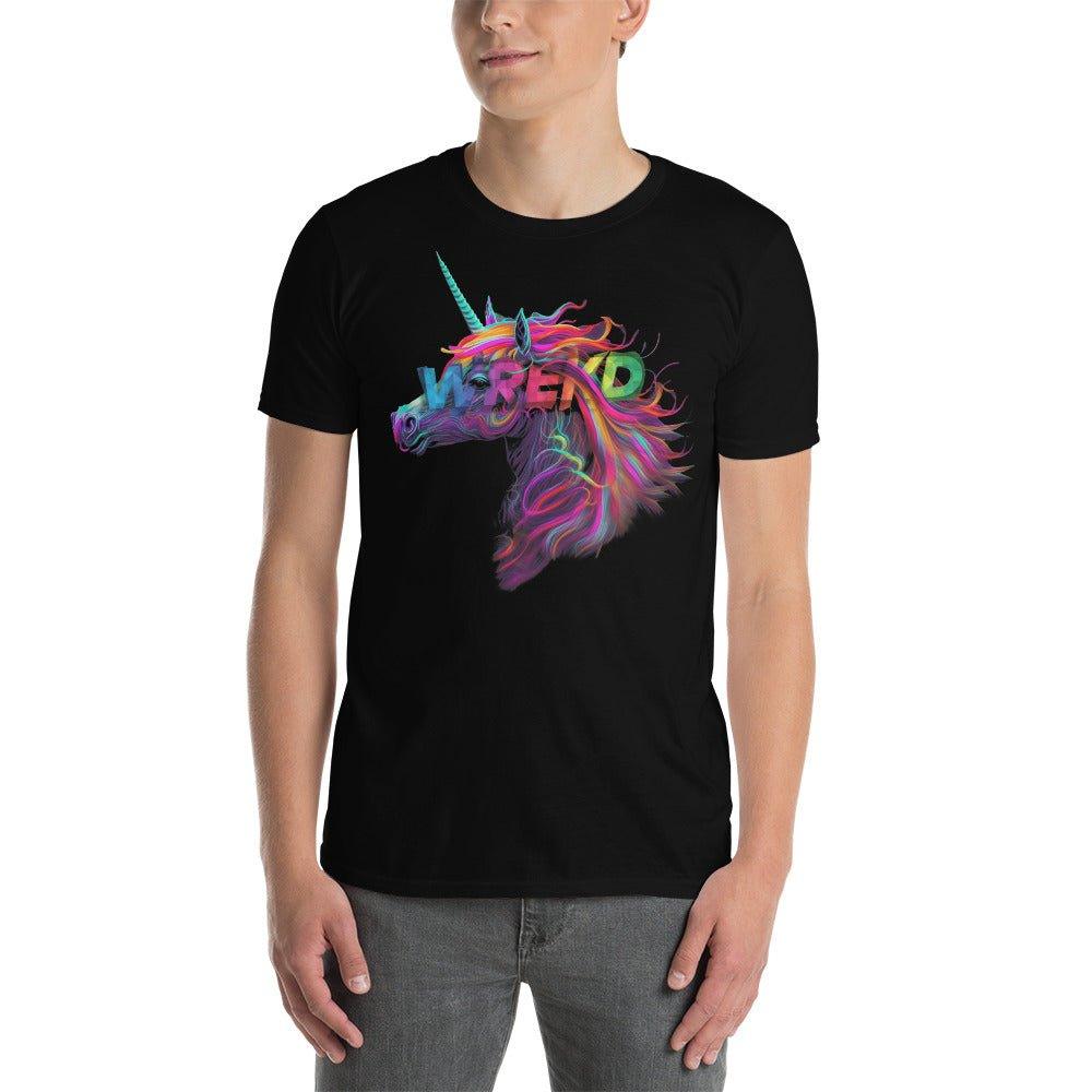 WREKD Unicorn Soft-Style Short-Sleeve Unisex T-Shirt at WREKD Co.