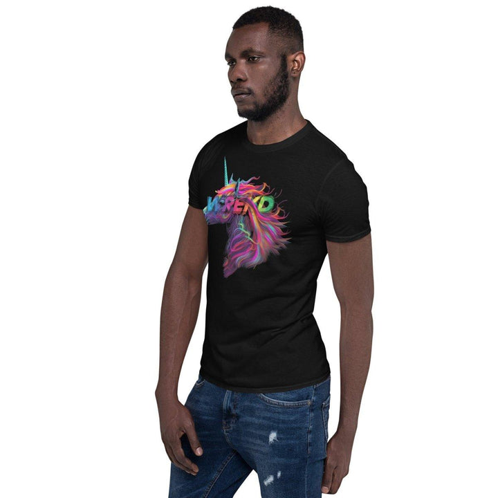 WREKD Unicorn Soft-Style Short-Sleeve Unisex T-Shirt at WREKD Co.